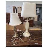 2 lamps