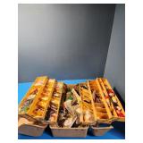 Fenwick 5.6 Tackle box full of fishing gear