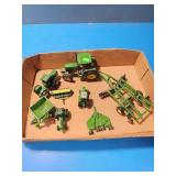 John Deere cast iron tractors