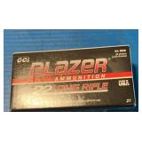 Blazer ammunition 22 long rifle 50 RDS 40 Grains
