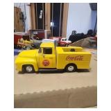 1956 Coca-Cola delivery bank pickup truck
