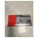 50 rounds of Aguila s&w FMJ