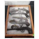 Old gun model collection