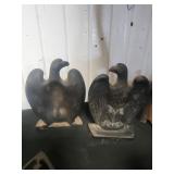 Cast iron bookends