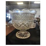 Anchor Hocking Wexford Glass Footed Bowl ??