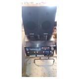Sanyo Record player with speakers