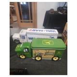 John Deere and Walmart collectable tin