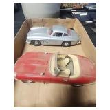 1961 Jaguar and 1954 Mercedes die cast cars ??