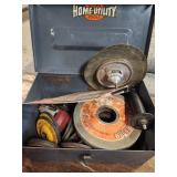 Grinder with assorted wheels