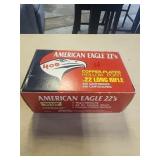 400 rounds of American eagle 22LR copper plated