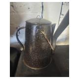 Enamel coffee pot