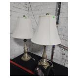 A pair of lamps