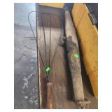 Farm yoke and rug beater