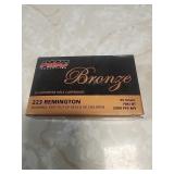 20 rounds of PMC BRONZE 223