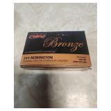 20 rounds of PMC BRONZE 223