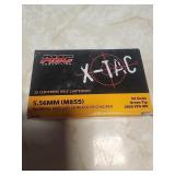 20 rounds of PMC X-TAC 5.56MM