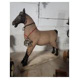 Hand carved horse ??, broken ear