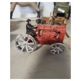 Vintage fordson cast iron tractor