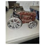 Vintage cast iron Fordson Toy Tractor