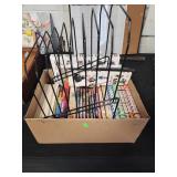 Books and rack