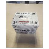 325 rounds of 22LR Federal