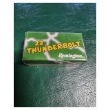 Remington 22LR Thunderbolt Ammunition