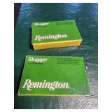 2 boxes of Remington 12 GAUGE Sluggers