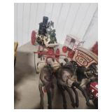 Cast iron horse ?? drawn fire ?? truck