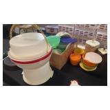 Large lot of Tupperware