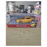 Bumblebee Metal Coin & 2006 Chevy Camaro