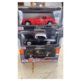Motor Max Chevy & Pontiac Die Cast Cars