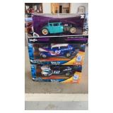 2 Hot Weels Die-Cast Stock Cars, 1 Maisto Car