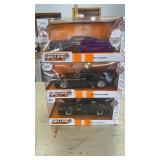 Big Time Muscle Die-Cast Mercury & Mustang Cars, 3