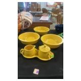 Fiesta ware Dish Set