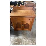 antique Oak dry sink