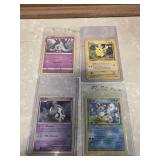 4 Pikachu Pokï¿½mon cards