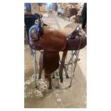 15 1/2 inch longhorn pleasure saddle