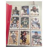 Binder 0063, 180 cards 1993 NFL Topps Draft Picks