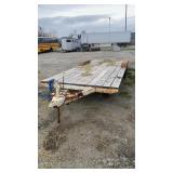 FLAT BED TRAILER sells no title