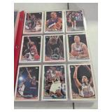 Binder 0060,180 cards of Coleman/Barkley Topps