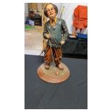 24" Larry (3 stooges) golf statue