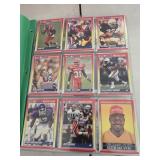 Binder 0068, 180 1990 NFL score Rookie cards