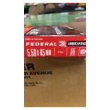 20 rounds of federal 5.56x45