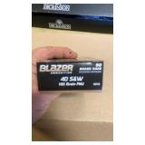 50 rounds of 40 SNW 165 grain full metal jacket