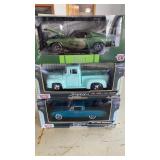 2 Motor Max & 1 M2  Die-Cast Cars