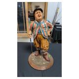 24" Curly (3 stooges) golf statue