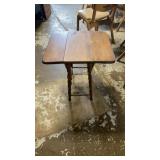 Small Drop Leaf Wooden Table