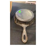 Double stamped cast iron skillet 2 and a 3