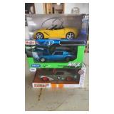 3 Pontiac Die Cast Cars