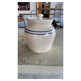 E.J. Humphries Pot & Lid made by Marshall Pottery